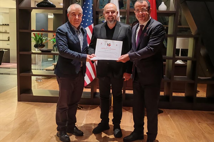 Asım Berk Noyan Türk- Amerikan İş Adamları Derneği üyesi oldu