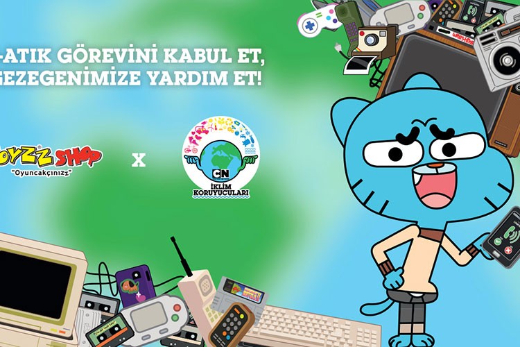 Çocuklar bu kez e-atıkları dönüştürüyor