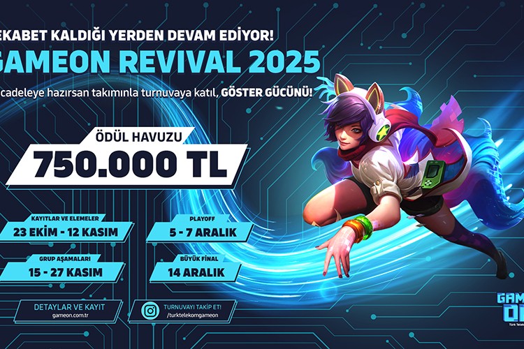 GAMEON Revival 2025 ile rekabet kaldığı yerden devam ediyor