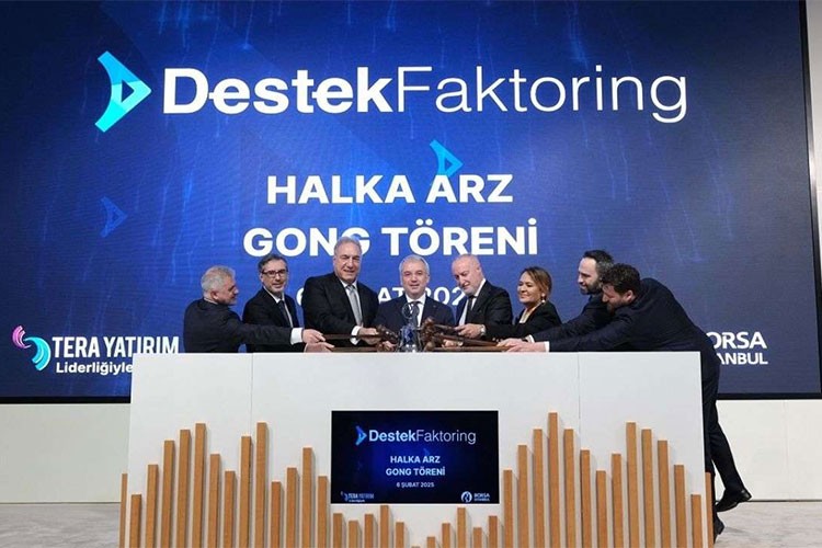 Gong Destek Finans Faktoring için çaldı