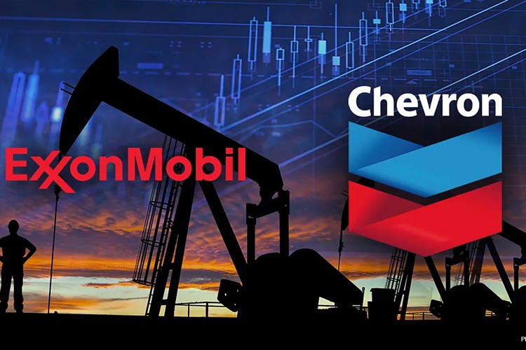Chevron ve ExxonMobil'in karı üçüncü çeyrekte azaldı