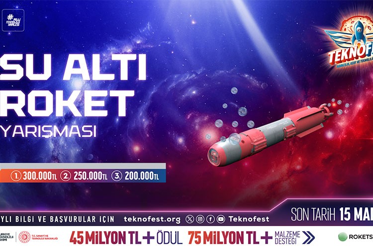 Su Altı Roket Yarışması ile Yenilikçi Teknolojilere Adım Atılacak