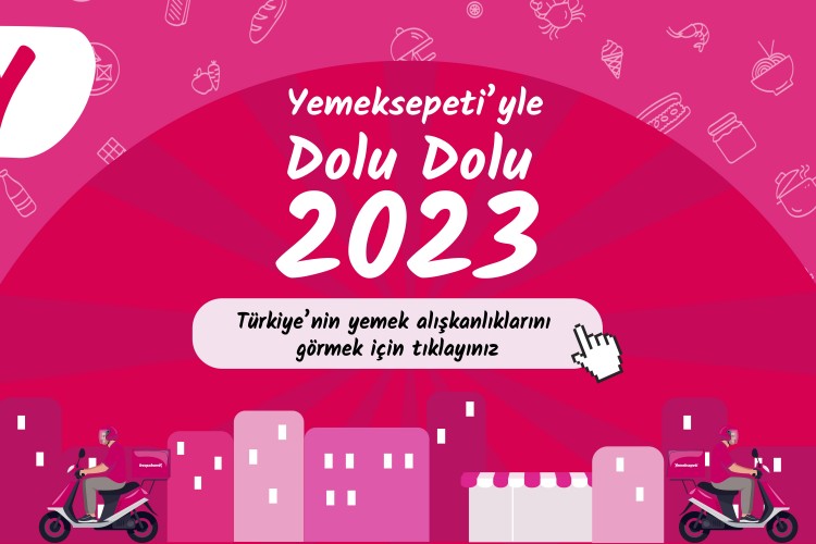 Yemeksepeti, 2023'ün Yemek İstatistiklerini Açıkladı