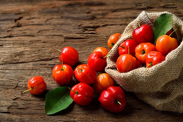 Acerola en doğal ve güçlü C Vitamini kaynağı!