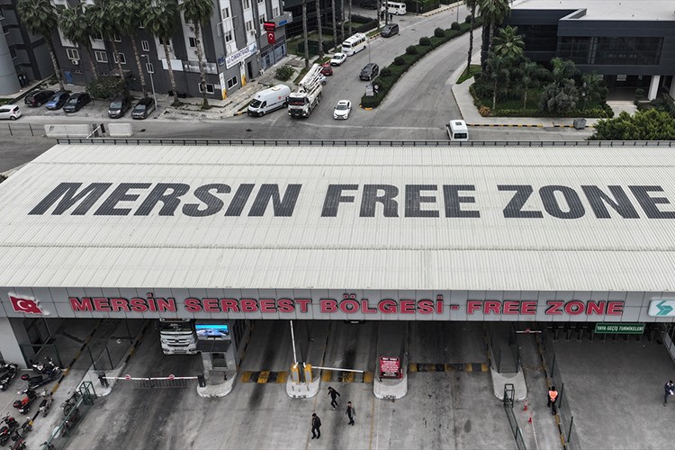 Mersin Serbest Bölgesi'nin ticaret hacmi 3,5 milyar dolar oldu