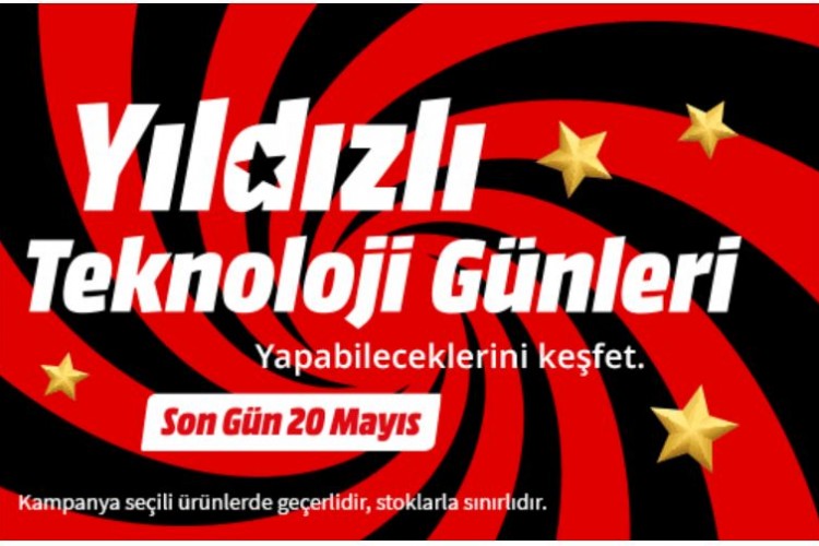 MediaMarkt'ın Yıldızlı Teknoloji Günleri Kampanyası başladı