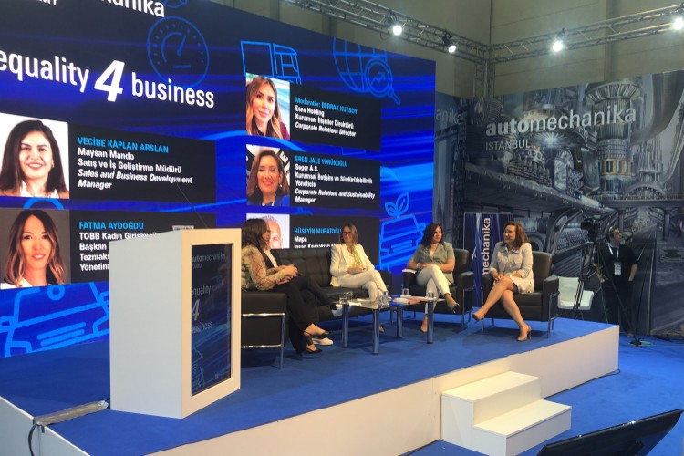 Seger, Toplumsal Cinsiyet Eşitliği Çalışmalarını Automechanika Academy'de Anlattı