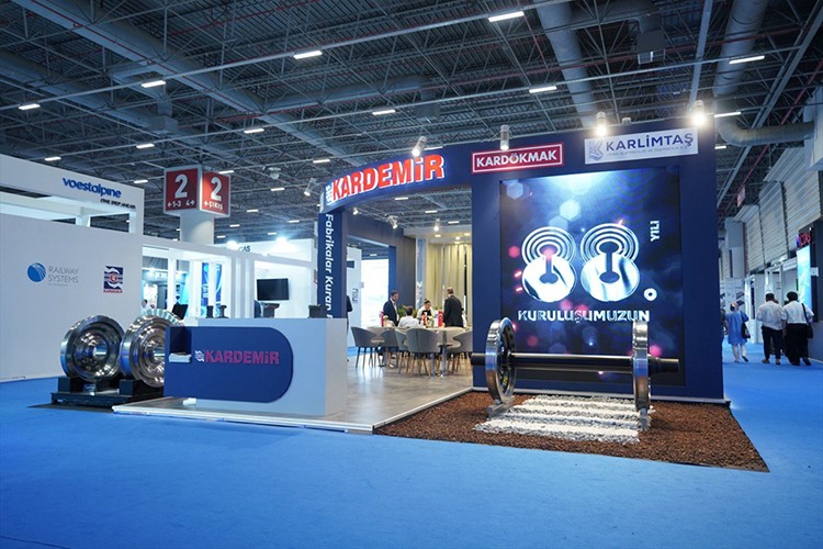 KARDEMİR 11. Eurasia Rail Fuarı'na katıldı