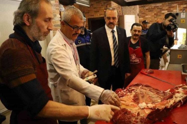 Kasaplara yönelik denetimler artırıldı