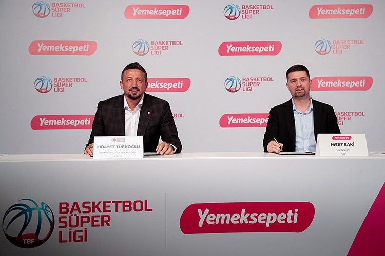 Basketbol Süper Ligi'nin Ana Sponsoru Yemeksepeti Oldu