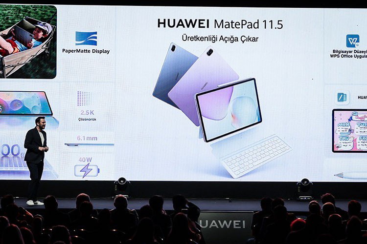 Huawei yeni ürünlerini sahneye çıkardı