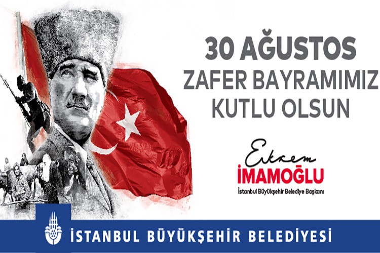 İBB'den sosyal mesafeli kutlama