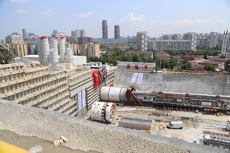 Halkalı-Kapıkule Hızlı Tren Projesi'nin tünel açma çalışmaları başladı