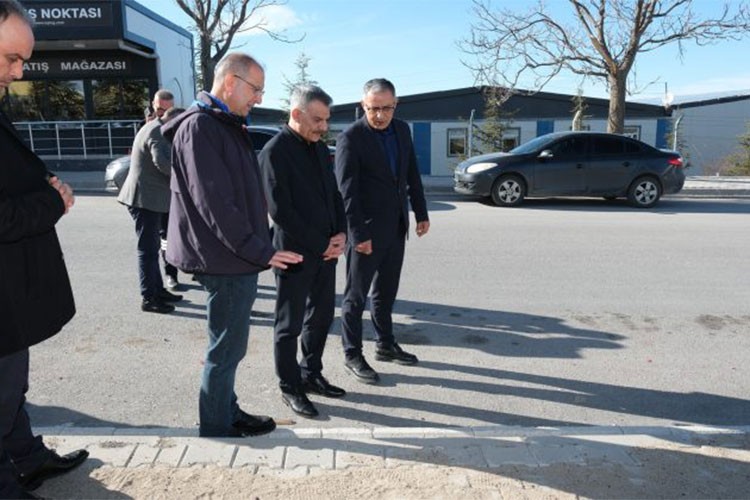 Yozgat OSB'de altyapı çalışmaları tamamlanıyor