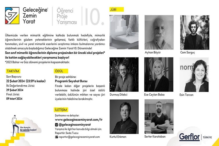 Geleceğine Zemin Yarat Öğrenci Proje Yarışmasının 10. Dönemi Başladı