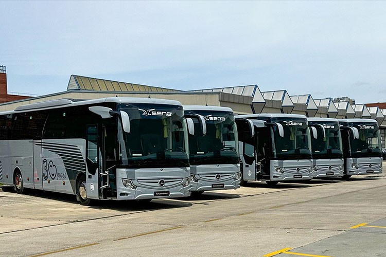 Sena Turizm, 30. Yılını Mercedes-Benz Tourismo Yatırımıyla Taçlandırdı