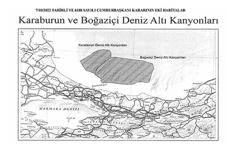 Denizaltı oluşumlarının isimleri belirlendi