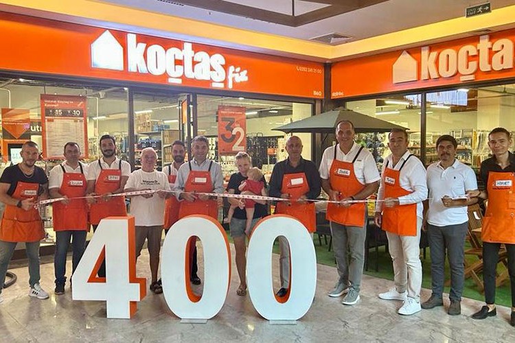 KOÇTAŞ 400. mağazasını açtı
