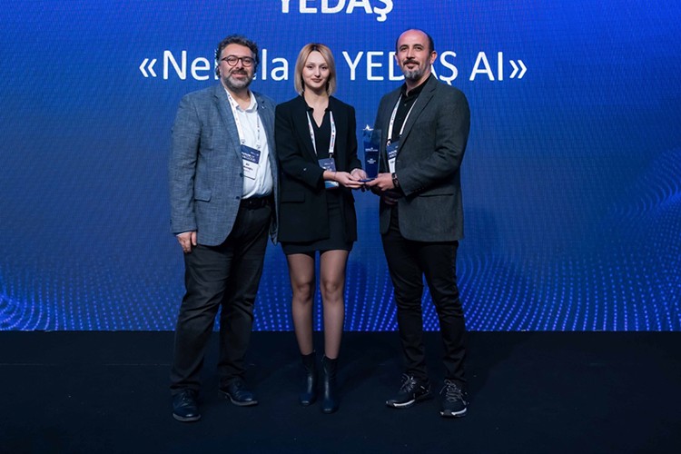 YEDAŞ, yapay zeka odaklı projeleriyle iki prestijli ödülün sahibi oldu