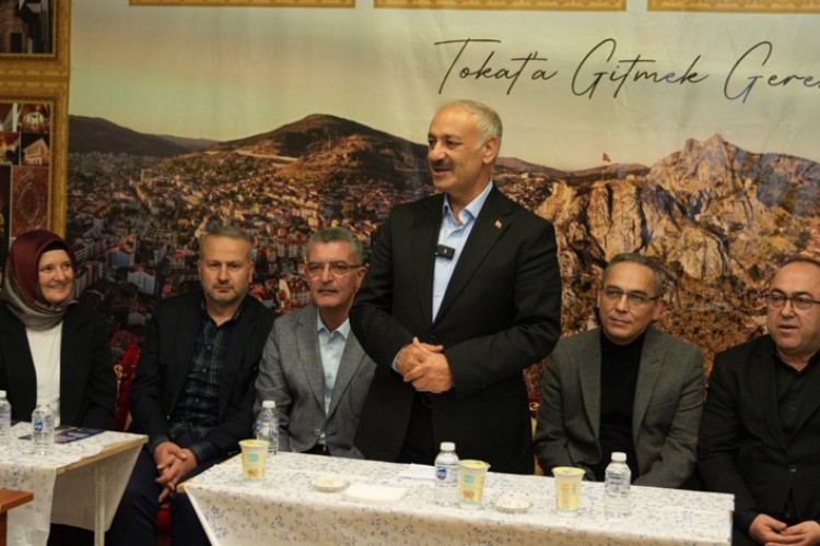 HÜSEYİN BAŞKAN'DAN TOKATLILAR DERNEĞİ'NE ZİYARET