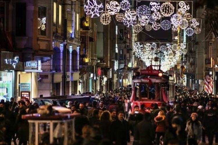 İstanbul'da yeni yıl coşkusu