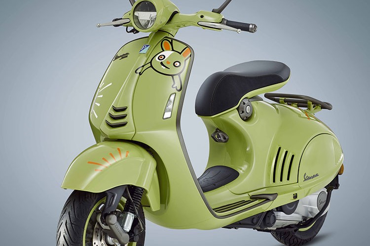 "Tavşan Yılı"ndan Esinlenen Limitli Üretim Vespa