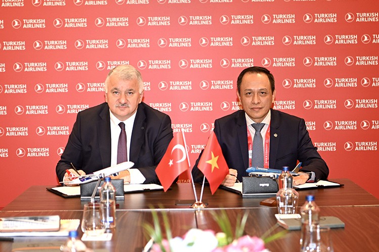 THY ile Vietnam Hava Yolları arasında anlaşma imzalandı