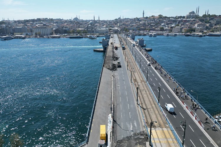 Köprüde 1. etap çalışmalar tamamlandı