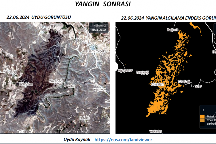 Yangının Elektrik Kaynaklı Olmadığı Belge ve Görüntülerle Sabit