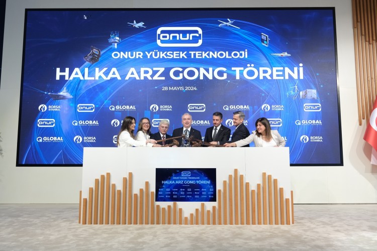 Borsa İstanbul'da gong Onur Yüksek Teknoloji için çaldı