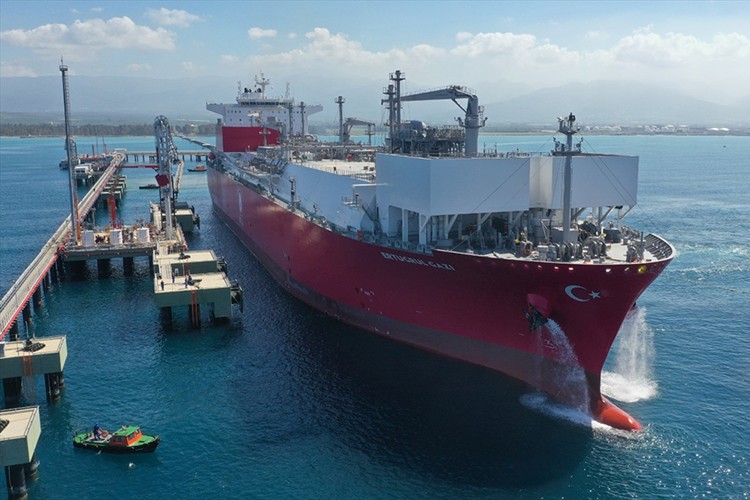 Gaz talebini karşılamak için tam kapasite çalıştı