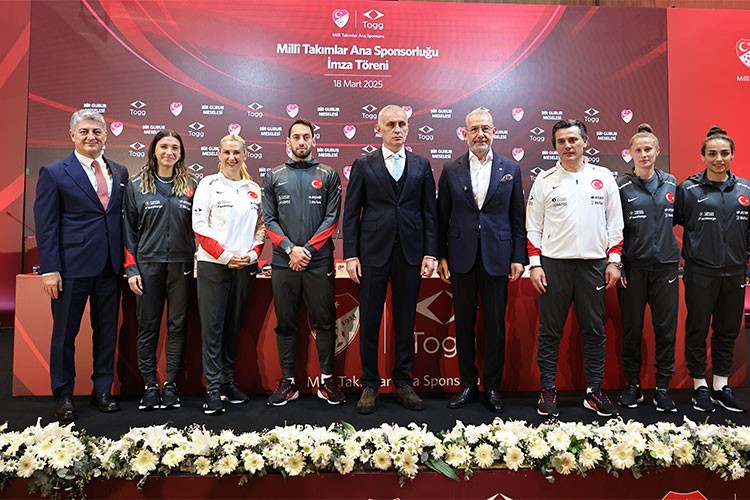 Togg, Milli Takımlar Ana Sponsoru Oldu