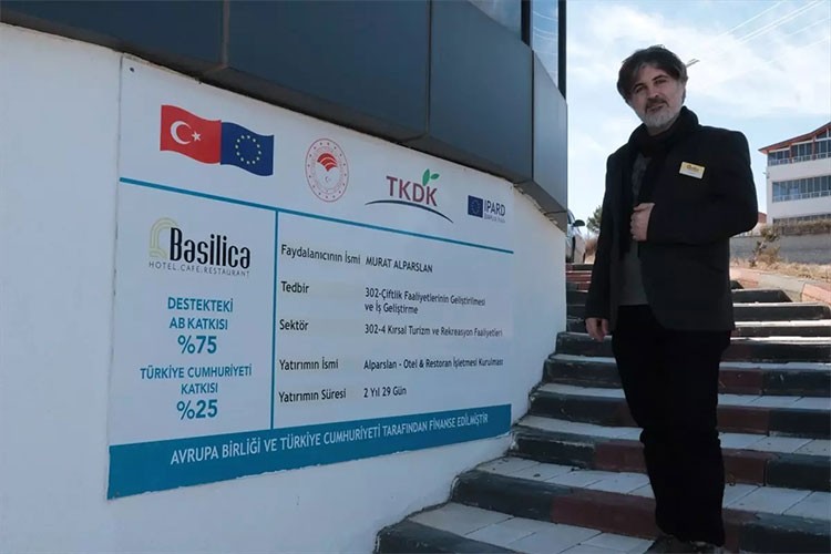 Yozgat'ta hibe desteğiyle otel açtı