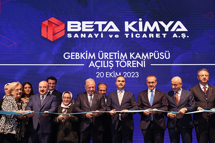 Beta Kimya Yeni Üretim Kampüsü Kocaeli'de açıldı