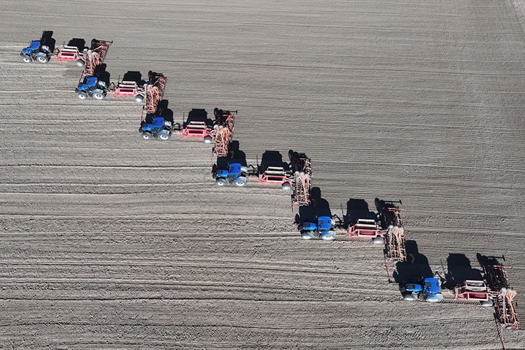 Malya Tarım İşletmesi'nde kuraklığa dayanıklı tohumlarla üretim yapılıyor