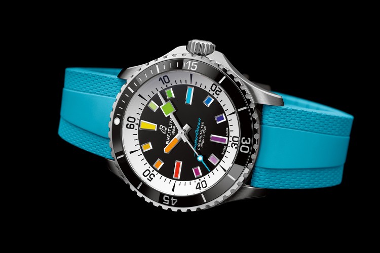 Breitling'in Renkli Dünyasına Hoş Geldiniz: Superocean Rainbow Dial Yeni Modelleri