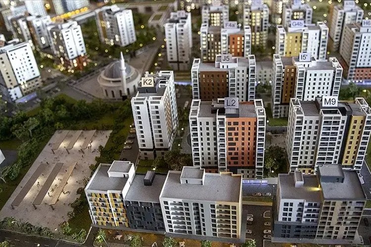 Konut fiyatları 5,1 milyon TL'yi aştı