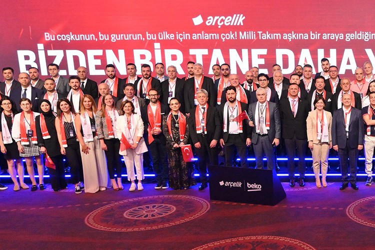 Arçelik, Bayileri ile Milli Takım'a Başarılar Diledi