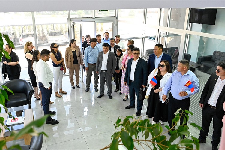 Moğolistan heyeti, Antalya'da sanayicilerle bir araya geldi