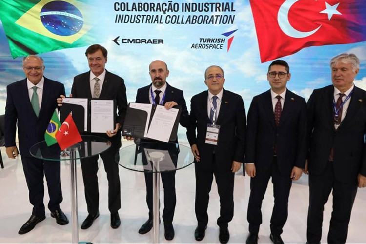 TUSAŞ ile Brezilyalı Embraer'den ortak üretim için işbirliği