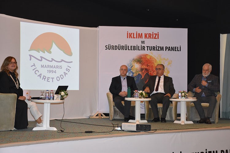 Marmaris'te "İklim Krizi ve Sürdürülebilir Turizm" paneli