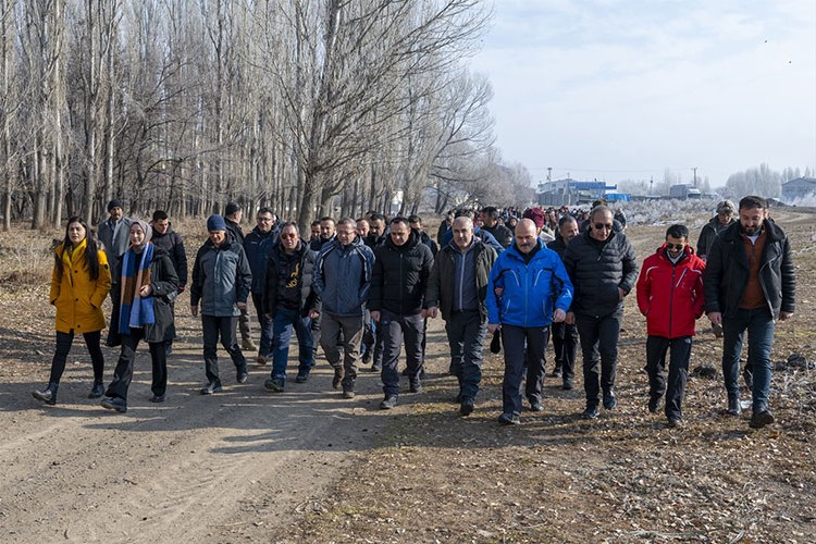 Kars'ta "Kültür Yolu Doğa Yürüyüşü" düzenlendi
