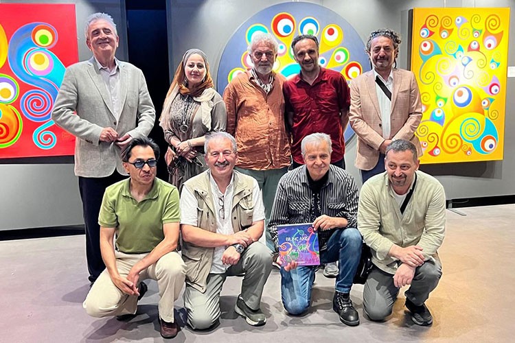 Ressam Ömer Onay'ın 'Bilinç Akışı' sergisi AKM'de ziyarete açıldı