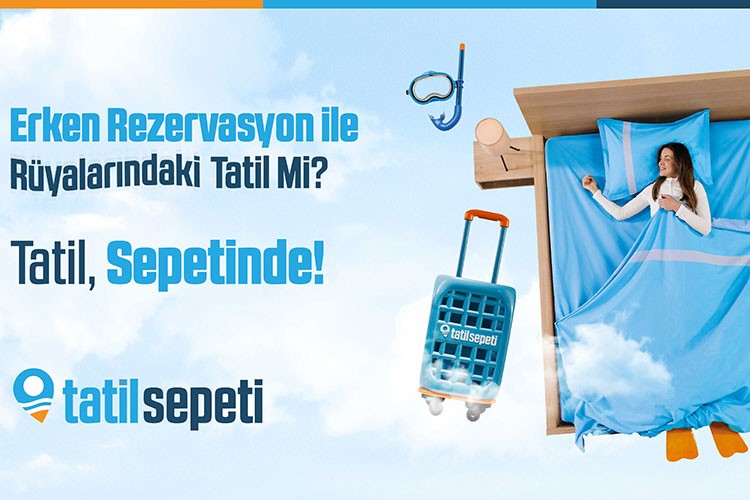 'Tatilsepeti ile tatil için uzaya bile gidilir' mesajı!