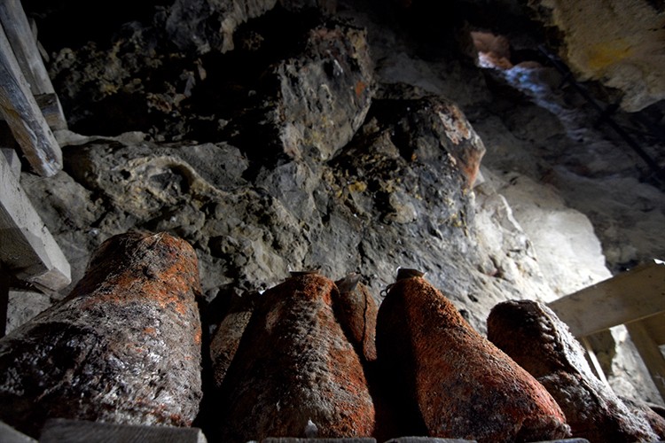 Peynirin lezzetine lezzet katan Divle Obruk Mağarası