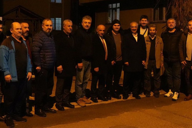 KARTAL CUMHUR İTTİFAKI ADAYI KARAKAYA, ASKER UĞURLAMA GECESİNE KATILDI