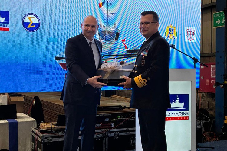 Türk tersanesinden Romanya donanmasına üç yeni gemi