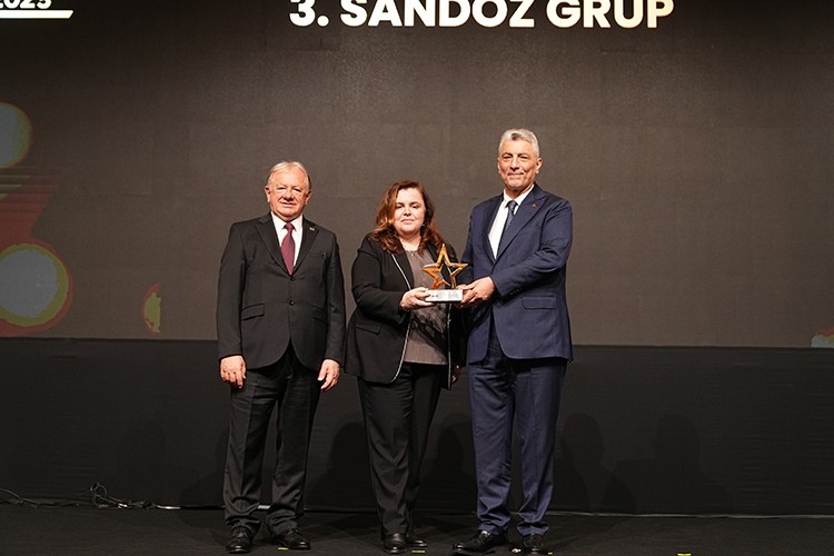 Sandoz İhracat Şampiyonları Listesinde üçüncü sırada