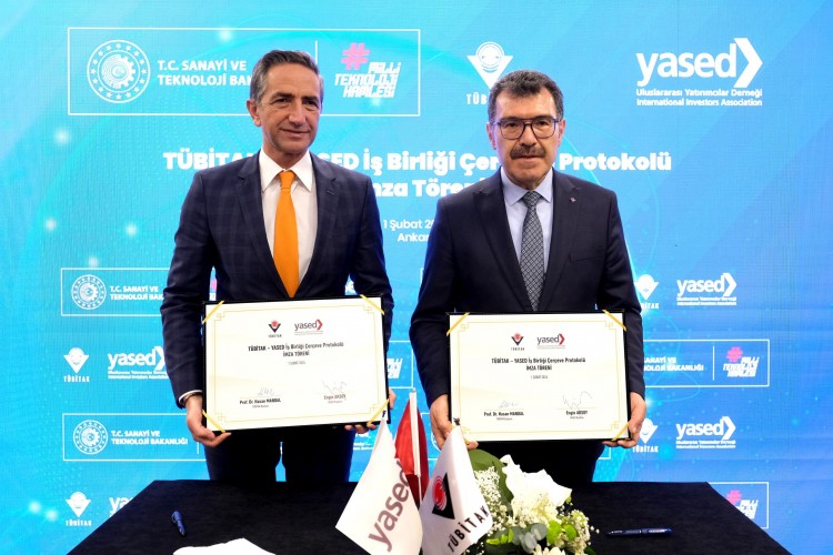 YASED-TÜBİTAK İŞ BİRLİĞİ, GİRİŞİMLERDE TEKNOLOJİNİN AĞIRLIĞINI ARTIRACAK