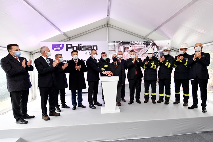 Yeni reçine üretim tesisi